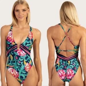 Trina Turrk India Garden Swim Suit 10